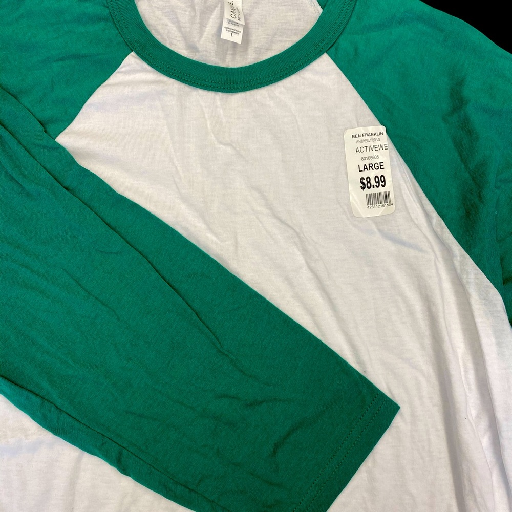 Bella Canvas 3/4 raglan (brand new)